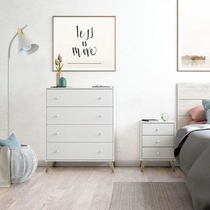 Martinelli Artic White 4 Drawer Chest