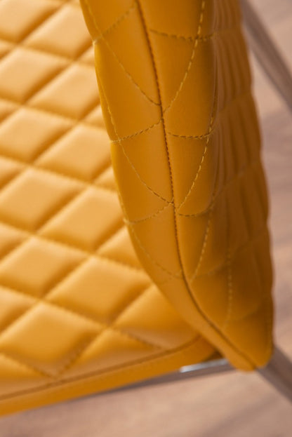 Palma White High Gloss Round Dining Table & 6 Milan Chrome Leg Chairs