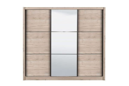 Navara Oak Effect Sliding Door Wardrobe