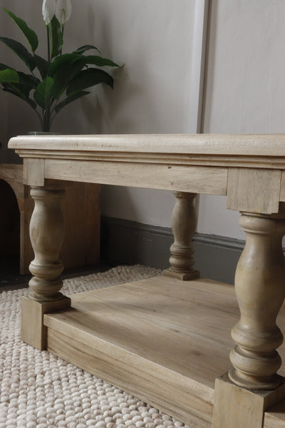 Woodsmith Vintage Coffee Table With Shelf