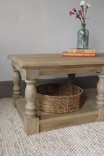 Woodsmith Vintage Coffee Table With Shelf