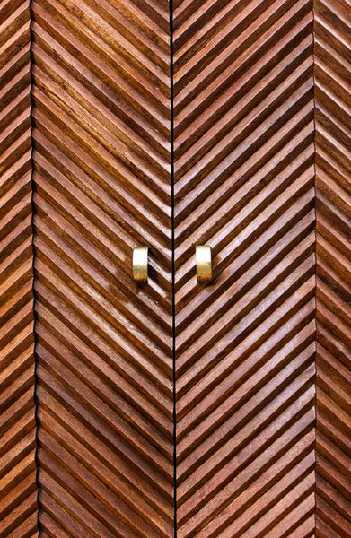 Sonar Wooden Chip 2 Door Cabinet
