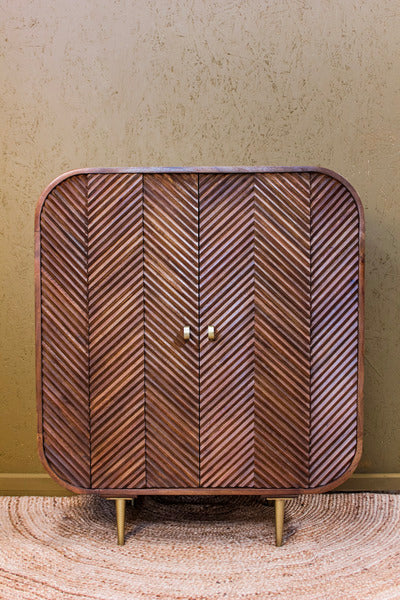 Sonar Wooden Chip 2 Door Cabinet