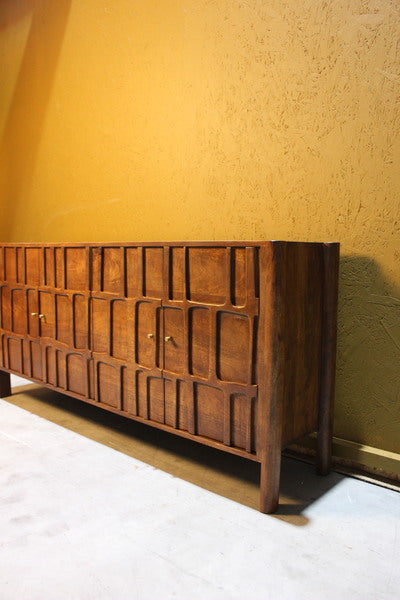 Pachar Wooden Carving Design 4 Door Side Board