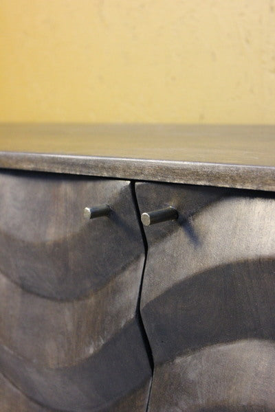 Devan Wooden 4 Door Lehar Design Side Board
