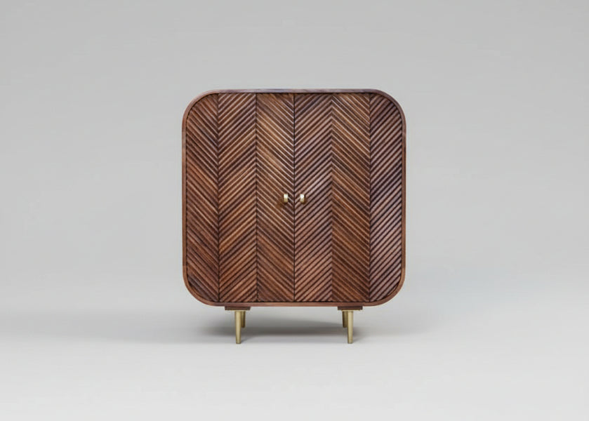 Sonar Wooden Chip 2 Door Cabinet