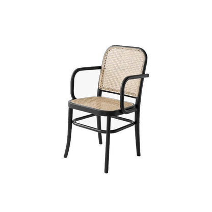 Paris G04 Rattan Dining Chair, Walnut