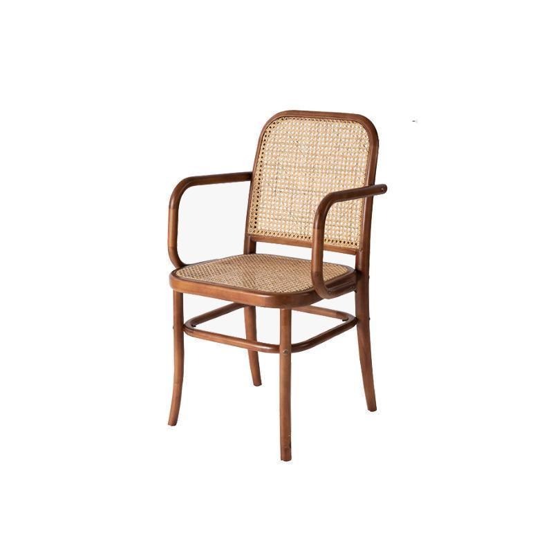Paris G04 Rattan Dining Chair, Walnut