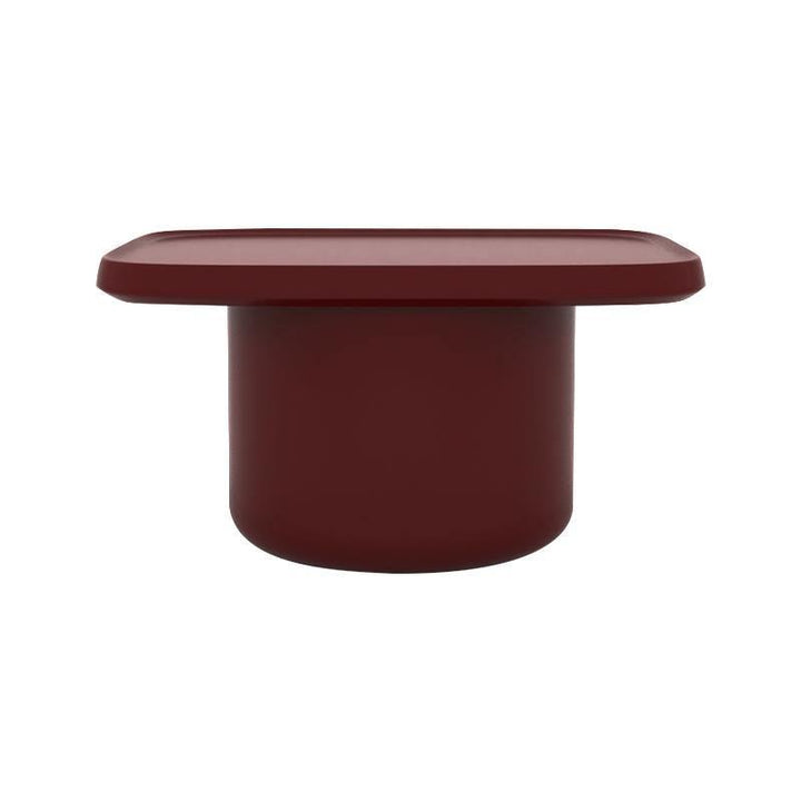 Penn Side Table, Black / Red
