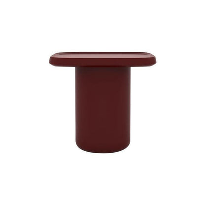 Penn Side Table, Black / Red