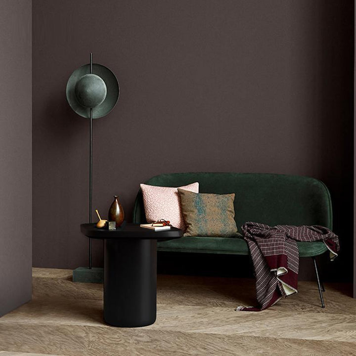 Penn Side Table, Black / Red