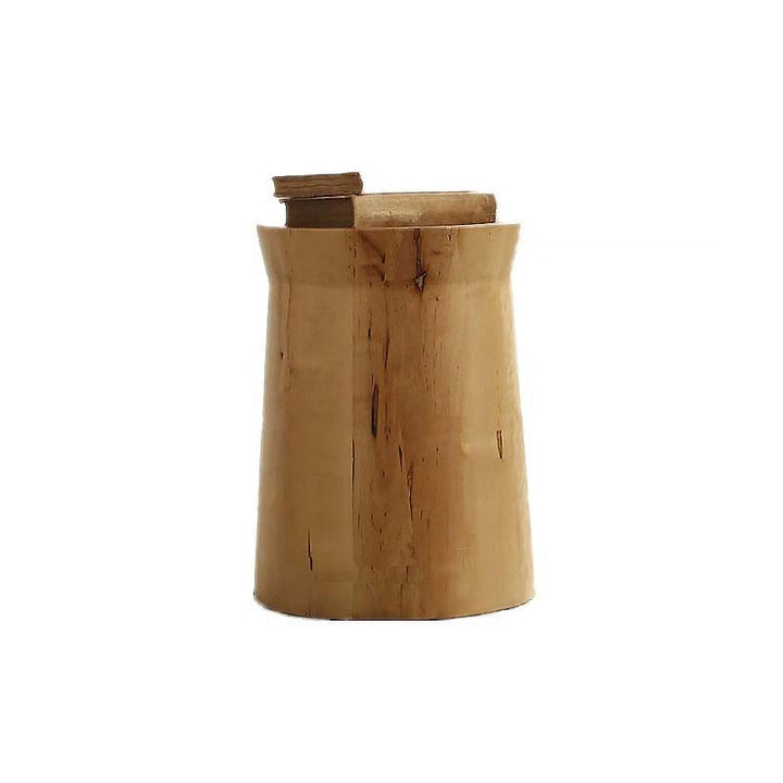 R16 Round Wooden Side Table, Oak