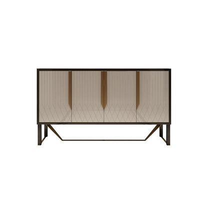 S912 Sideboard, Khaki & Gold