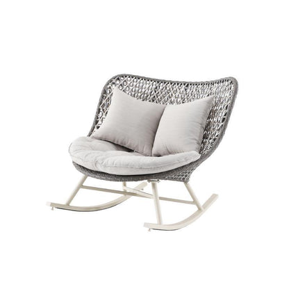 Temescal Rattan Garden Rocking Chair, Indoor/ Outdoor Furniture