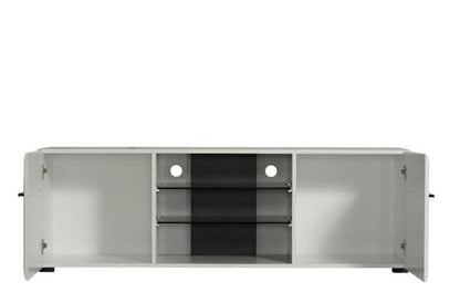 Terrento White Large Tv Cabinet