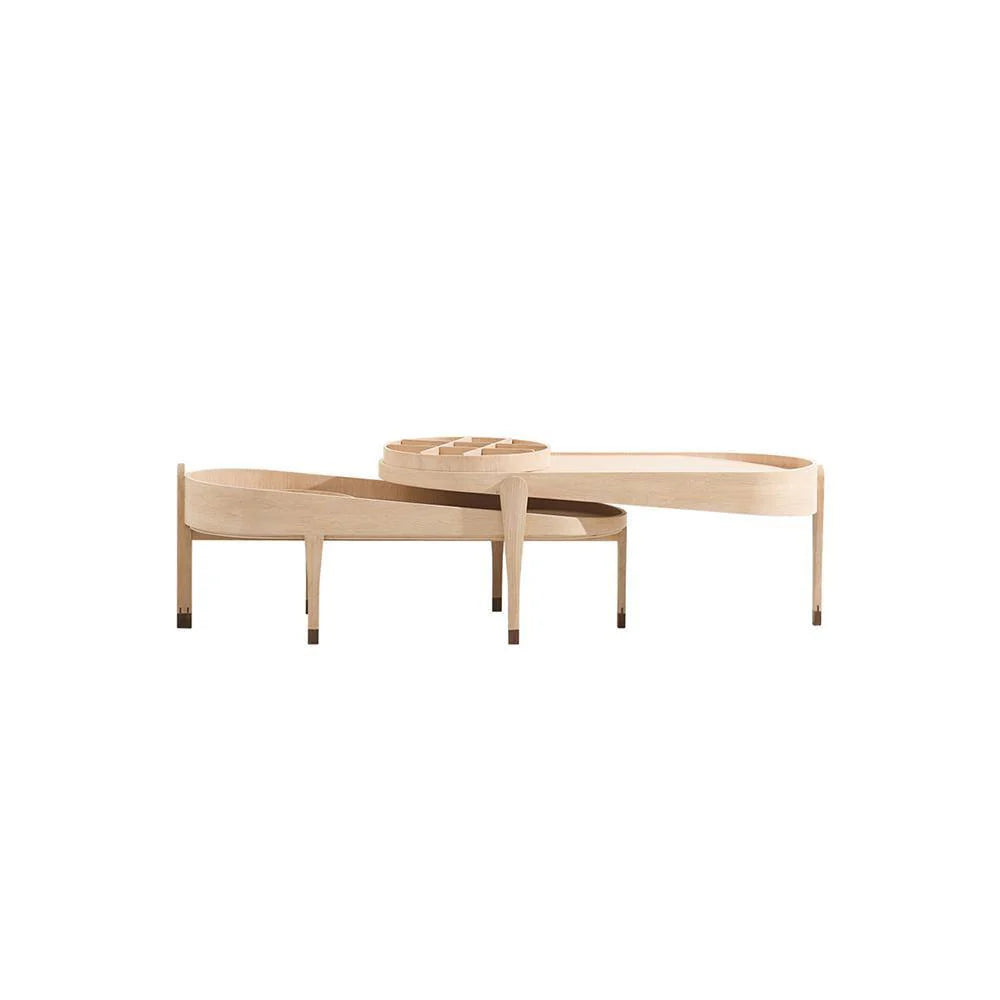 Timblin Nesting Coffee Table Set, Ash
