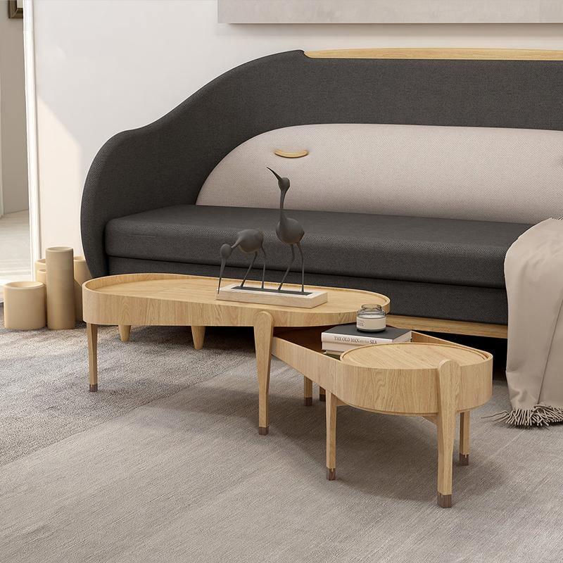 Timblin Nesting Coffee Table Set, Ash