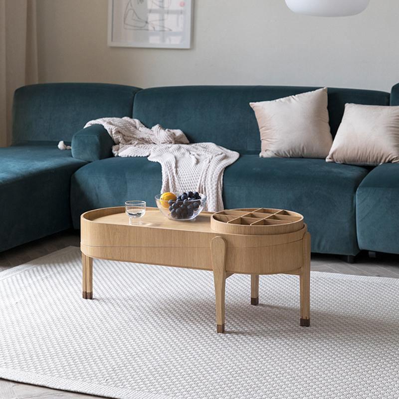 Timblin Nesting Coffee Table Set, Ash