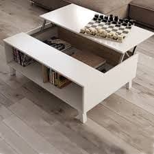 Toris Coffee Table Oak and White