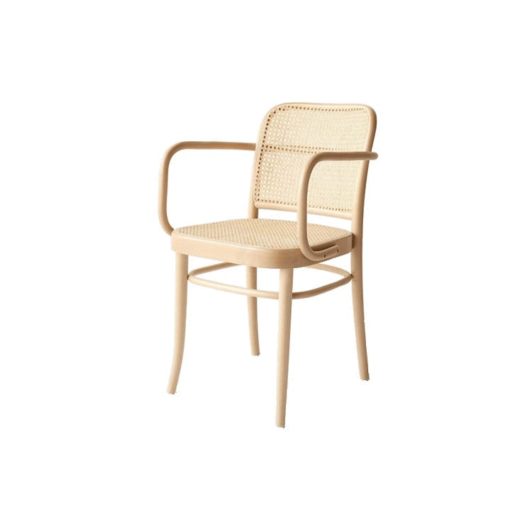 Vanesa Rattan Dining Chair, Oak