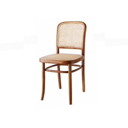 Vanesa Rattan Dining Chair, Oak
