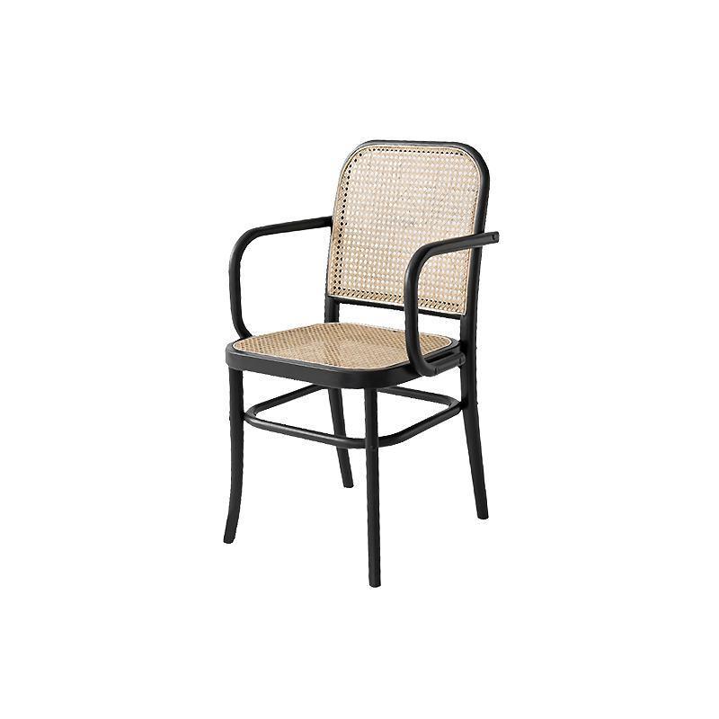 Vanesa Rattan Dining Chair, Oak