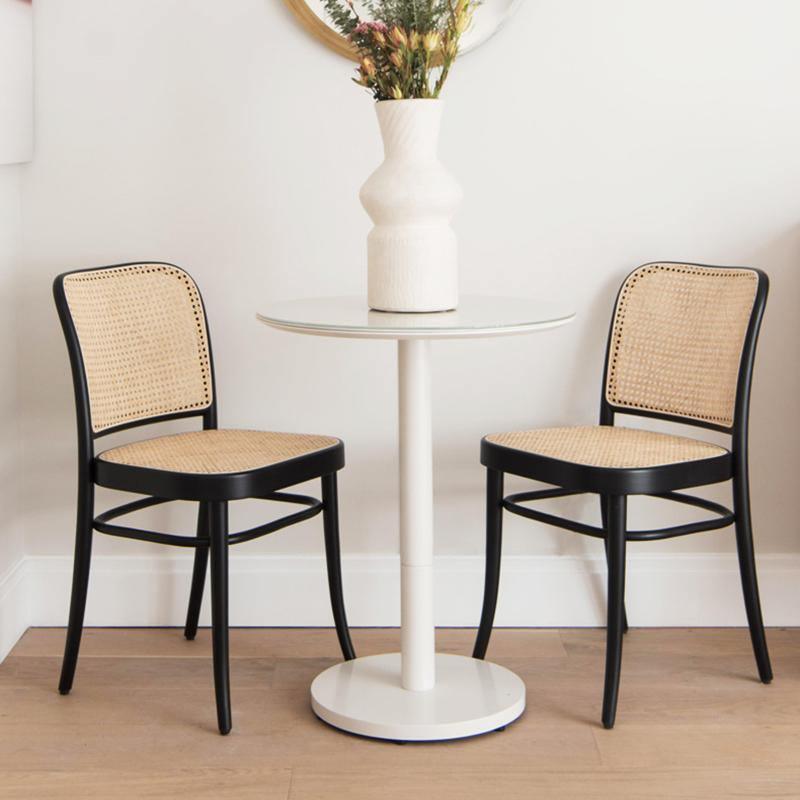 Vanesa Rattan Dining Chair, Oak