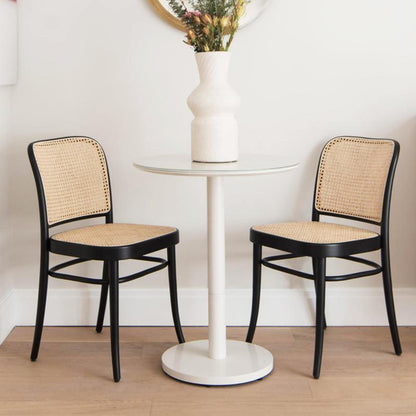 Vanesa Rattan Dining Chair, Oak